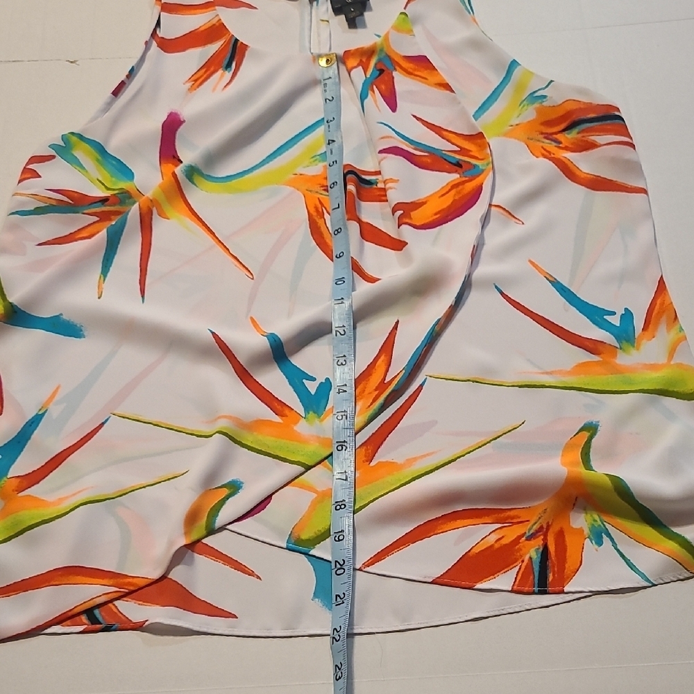 Worthinton Colorful Sleeveless Women's Top EUC Large - Picture 9 of 9